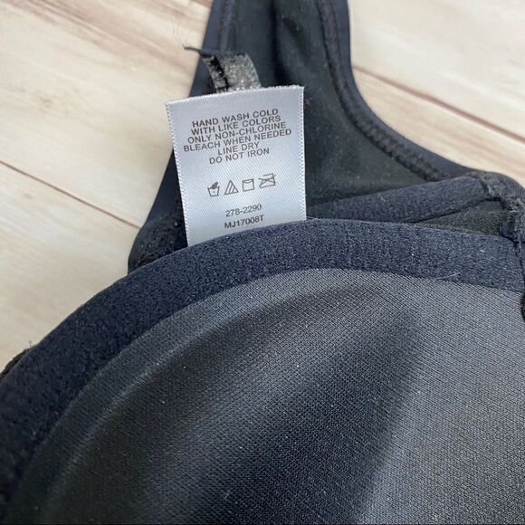 Ibiza Bikini Top Black, Halter Top Small swim - Picture 8 of 8